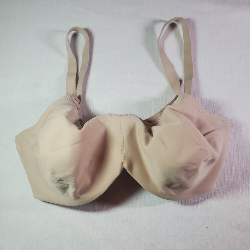 Wacoal Womens Beige Bra Size 32DDD Full Coverage Underwire Everyday Lingerie